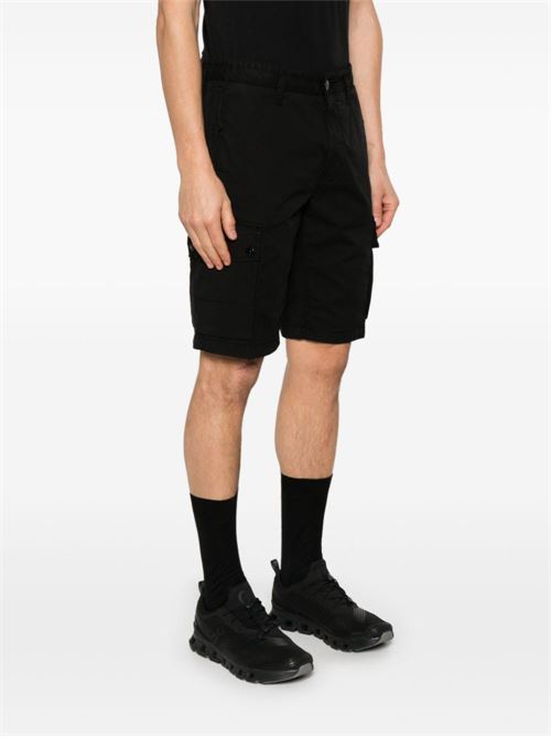Bermuda Shorts with Compass Application STONE ISLAND | L100011S0010V0029